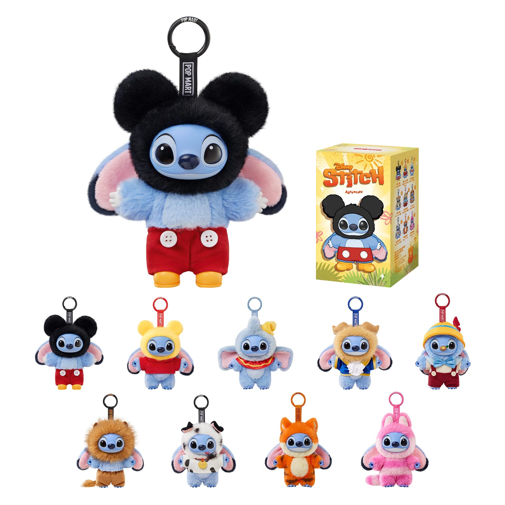 Amazon.com: POP MART Stitch Adventure Series, Blind Box Keychain